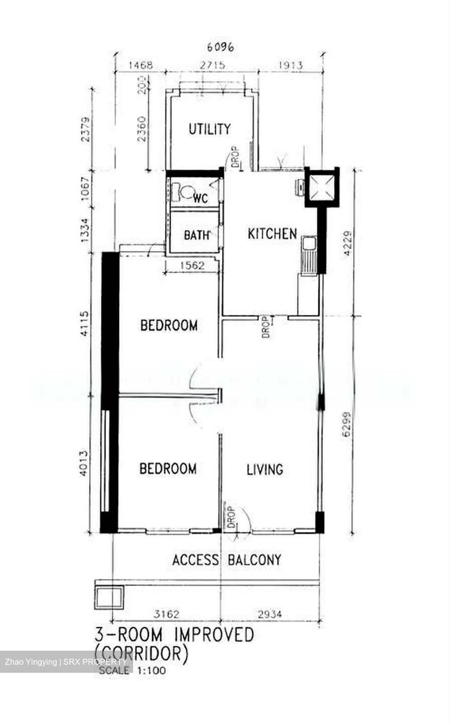 Blk 11 BOON KENG VILLE (Kallang/Whampoa), HDB 3 Rooms #581662161